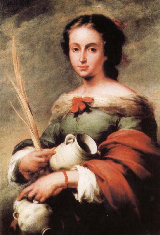 Santa Fei-Na, Bartolome Esteban Murillo